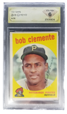 1959 Topps #478 Bob Clemente Baseball Card