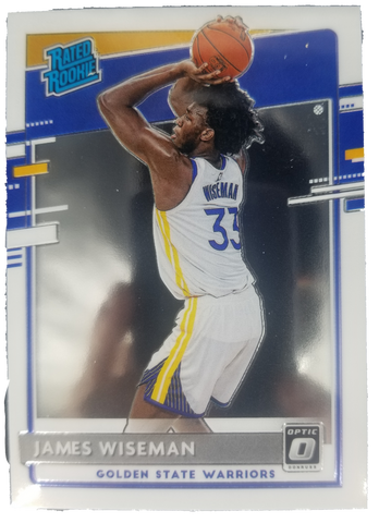 2020-21 James Wiseman Optic Rated Rookie Card #152