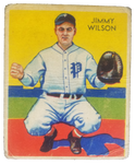 1934 Diamond Stars James "Jimmy" Wilson Trading Card