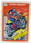 1990 Marvel M 31- "Captain America's Motorcycle" - Trading Card