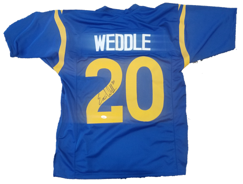 Eric Weddle Signed Jersey JSA COA