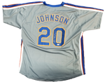 Howard "HoJo" Johnson Signed Mets Jersey JSA COA