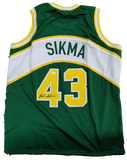 Jack Sikma Signed Jersey JSA COA