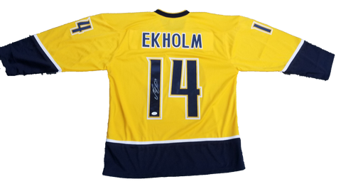 Mattias Ekholm Signed Jersey JSA COA