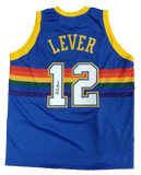 Lafayette "Fat" Lever Signed Jersey JSA COA