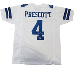 Dak Prescott Signed Jersey Beckett COA White