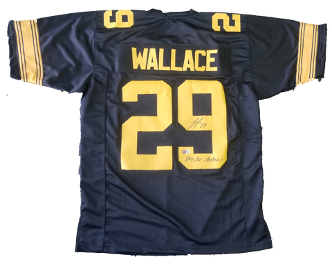 Levi Wallace Signed Jersey Inscribed "Steeler Nation!" Beckett COA