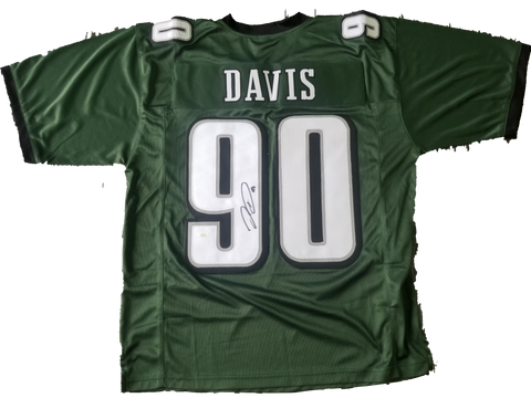 Jordan Davis - Philadelphia Eagles - Signed Home Jersey