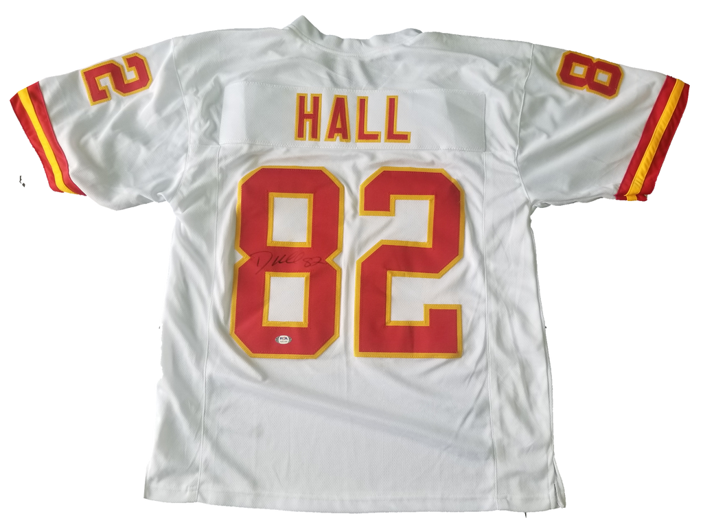 Dante Hall Kansas City Chiefs Signed Away Jersey All In Autographs