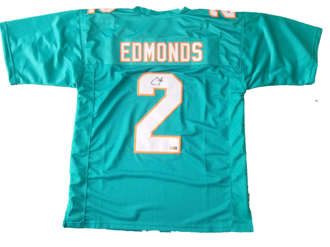 Chase Edmonds - Miami Dolphins - Signed Home Jersey JSA