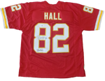 Donte Hall Signed Red Chiefs Jersey PSA COA