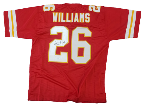 Damien Williams Signed Red Chiefs Jersey JSA COA