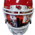 Patrick Mahomes Signed Chiefs Helmet With Visor Fanatics COA