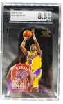 1996-97 Kobe Bryant Fleer Rookie Card #203 SGC 8.5