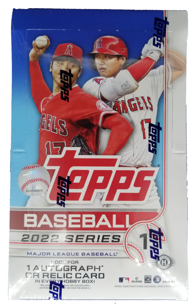 2022 Topps Baseball Series 1 Hobby Box All In Autographs