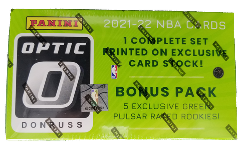 2021-22 Donruss Optic NBA Cards Complete Set