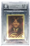 2001 Harry Potter Album Sticker #66 Ron Weasley Foil Beckett 8.5