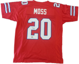 Zack Moss Signed Bills Jersey (Red) Beckett Authenticated