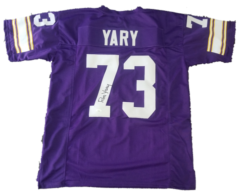 Ron Yary Signed Vikings Jersey JSA COA