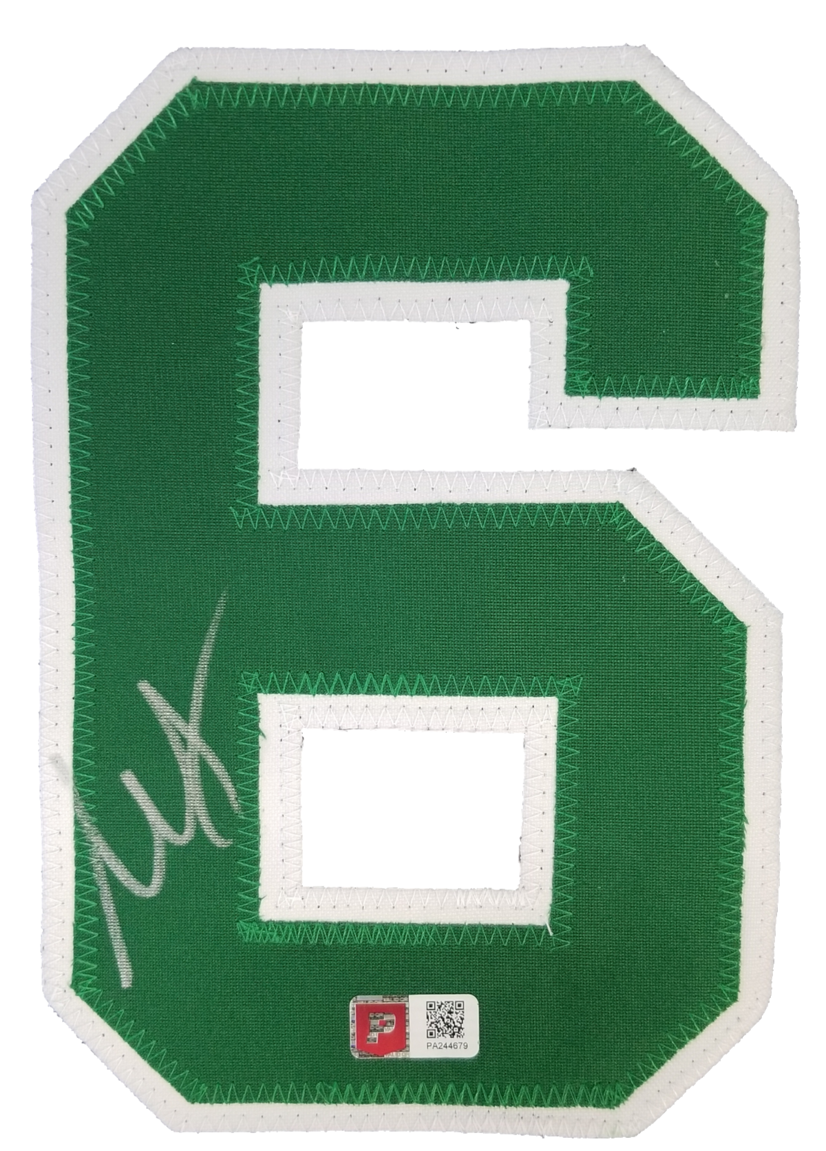 Signed XL jersey by Marcus Smart of the Boston Celtics with newest hologram!