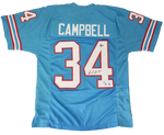Earl Campbell Signed Oilers Jersey Beckett COA