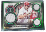 Paul Goldschmidt - 2020 Topps Tribute Triple Relic - Game used - TTR PG