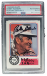 Bobby Allison 1988 Maxx Rookie Signed Trading Card PSA/DNA #30