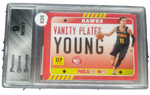 2020-21 Trae Young Panini NBA Hoops Vanity Plates