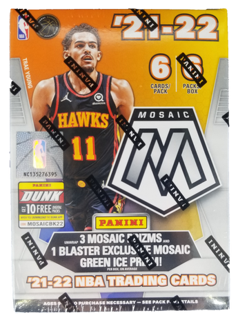 2021-22 Panini Mosaic NBA Blaster Box