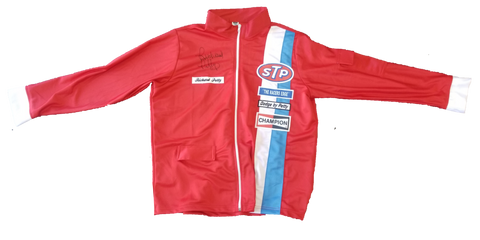Richard Petty Signed NASCAR STP Driver's Zip-up Jacket OKAuthentics Authenticated