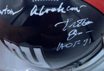 Y.A. Tittle New York Giants Signed Mini Helmet JSA COA