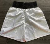 Muhammad Ali Signed Boxing Trunks (White)