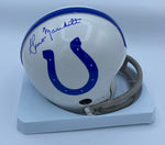 Gino Marchetti Baltimore Colts Signed Mini Helmet