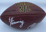 Eli Manning & Peyton Manning Autographed Football