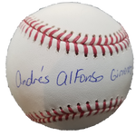 Andres Gimenez Signed Baseball JSA COA