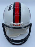 Eric Dickerson Pro Football Hall of Fame Signed Mini Helmet JSA COA