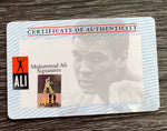 Muhammad Ali Signed Boxing Trunks (White)