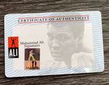 Muhammad Ali Signed Boxing Trunks (White)