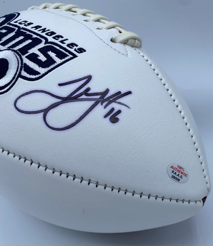 Jared Goff Los Angeles Rams Autographed Football