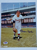 Warren Spahn Boston/Milwaukee Boston Braves Signed Photo 8x10