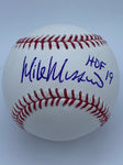 Mike Mussina Mike Mussina Baltimore Orioles/New York Yankees Signed Baseball