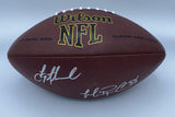 Troy Aikman and Michael Irvin Dallas Cowboys Autographed Football