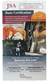Gordon Lee And Larry Bond Signed Our Gang Photo Inscribed Butch And Porky JSA COA