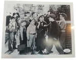 Gordon Lee And Larry Bond Signed Our Gang Photo Inscribed Butch And Porky JSA COA