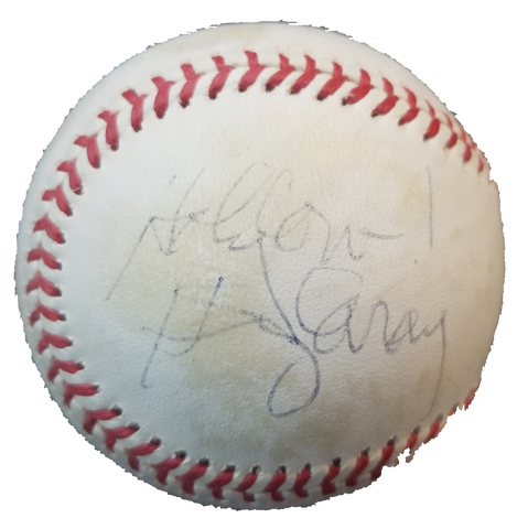 Harry Caray Signed Baseball PSA COA