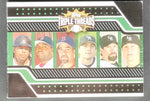 2008 Topps Triple Threads TTRDC-50 Ramirez, Ortiz, Lowell, Holliday, Helton, Tulowitzki)