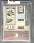 Ernie Banks 2005 Donruss Greats Hall of Fame Souvenirs Card