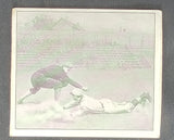 "Chase Dives into Third" Vintage Hassan Cigarettes Card