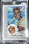 Orlando Cepeda 2003 Topps Currency Connection Card W/ 1958 U.S. Wheat Penny- Year Cepeda Won Rookie of the Year Award