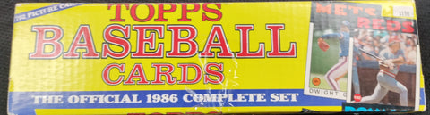 Topps Baseball Official 1986 Complete Set